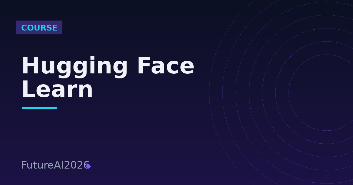دورة Hugging Face (LLM/NLP)
