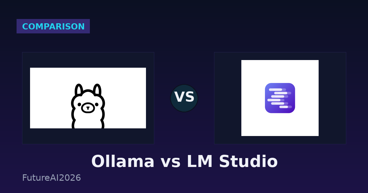 Ollama مقابل LM Studio